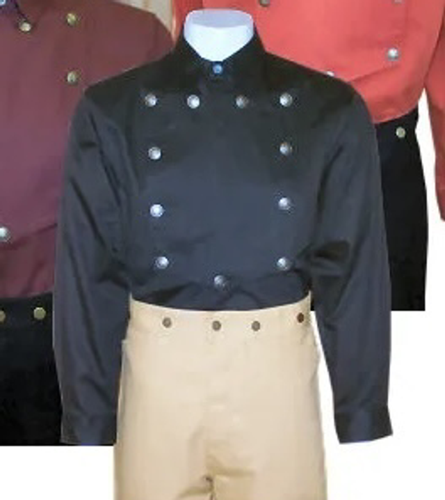 Longview Bib Shirt Black