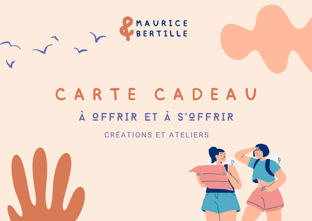 CARTE CADEAU - Créations et Ateliers