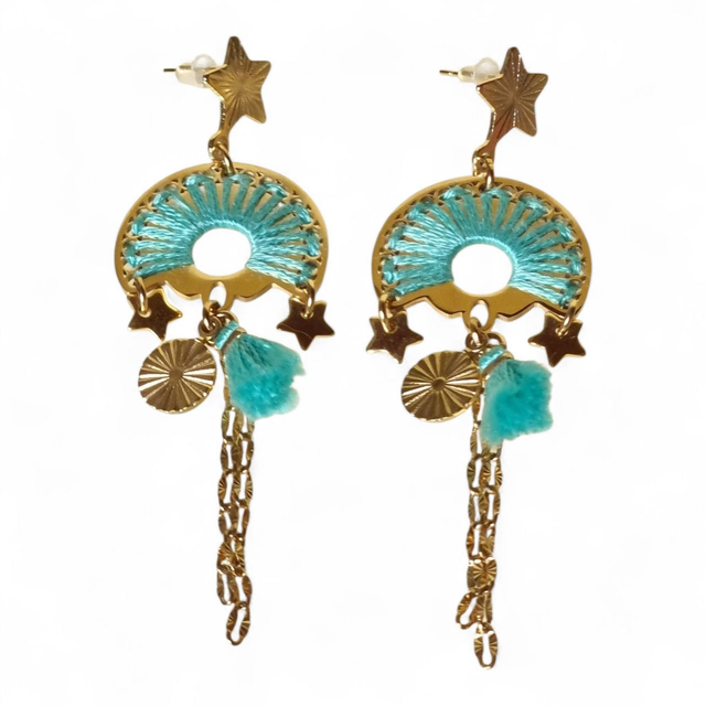 Boucles d&#039;oreilles Sunset