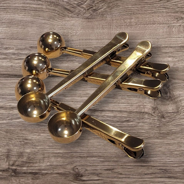 Cuillère Doseuse Long Manche avec Clip – Collection Luxe &amp; Précision  