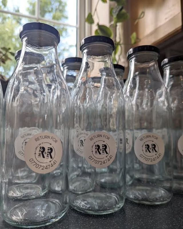 R+R REFILLABLE GLASS BOTTLE (500ml) 