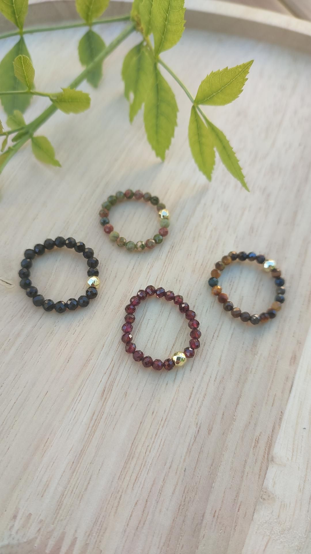 Bague en pierre naturelle Gaïa 