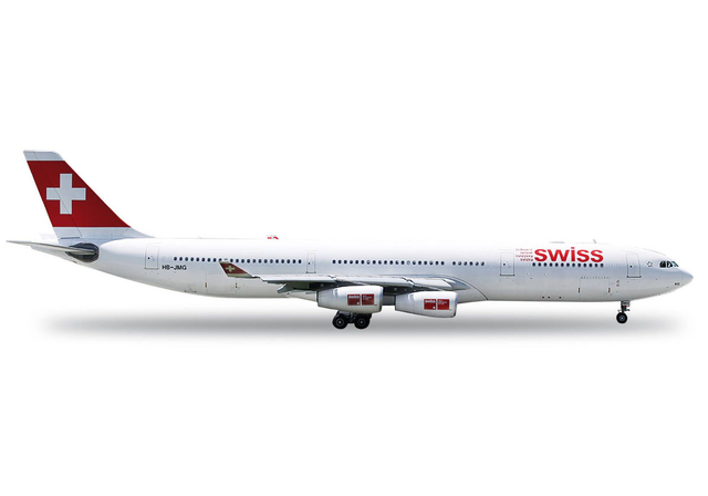 Swiss A340-300 (HB-JMG), 1:200