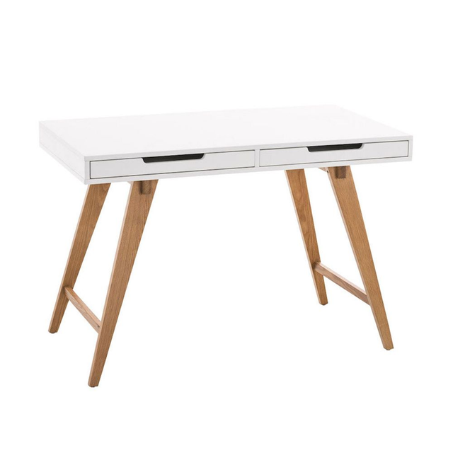 Schreibtisch Porto 110 cm, weiß – Gratis-Versand