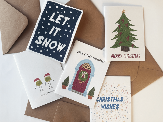 Mixed Pack Of Christmas Cards