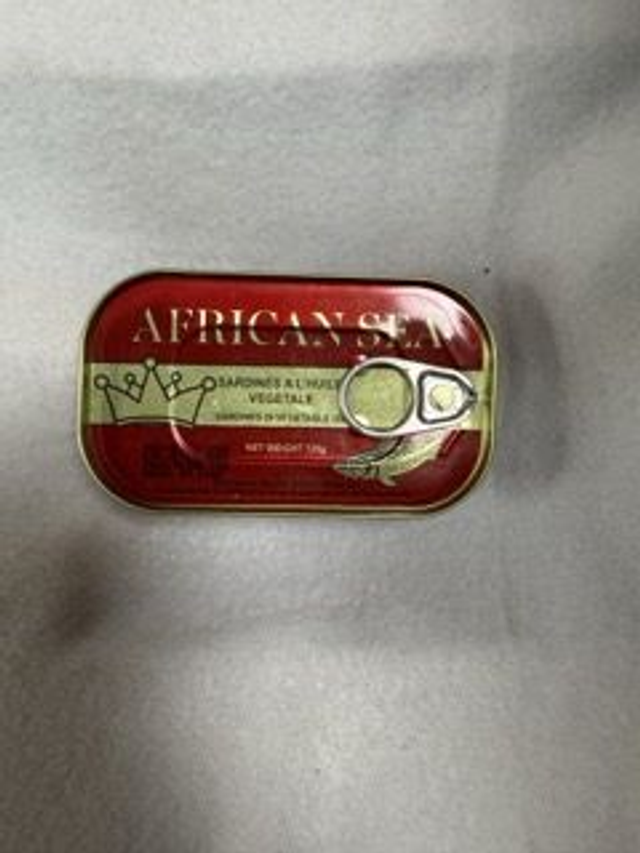 African sea  sardines in vegetable oil