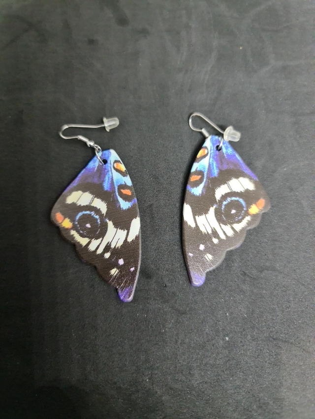 Boucles oreilles papillon