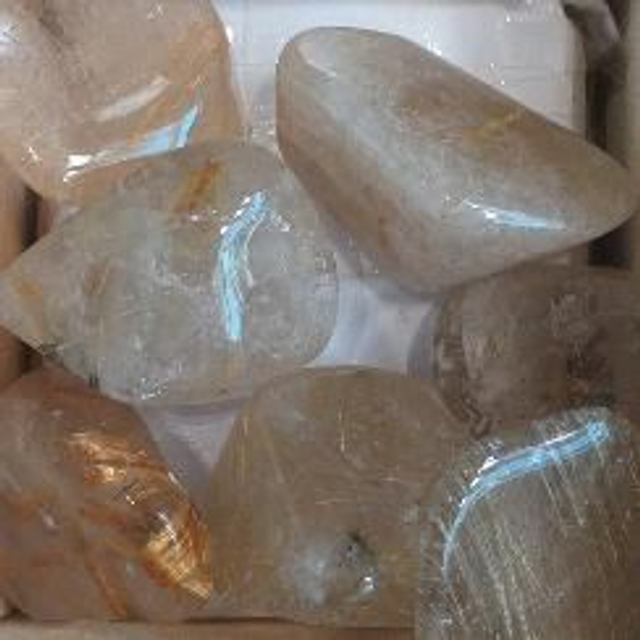 quartz rutile (pierre roulée) 