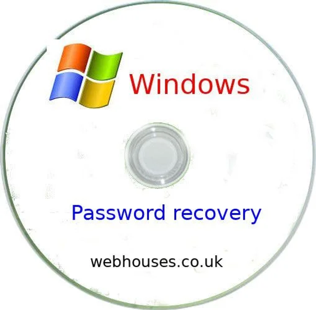 Windows 10 Password Recovery DVD