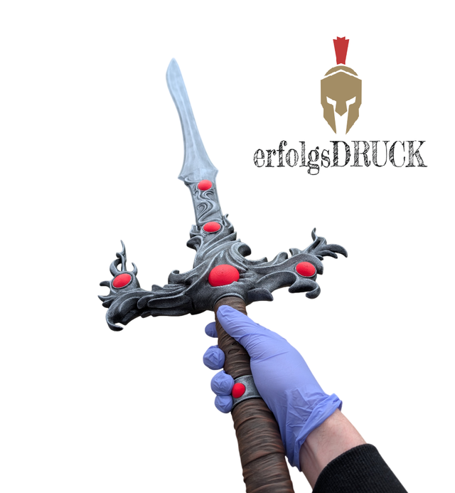 BG - Lae'Zel Cosplay - Githyanki Großschwert | passend für Baldurs Gate 3 Cosplay | 3D Druck | Replikat Replica | Fan-Art Prop