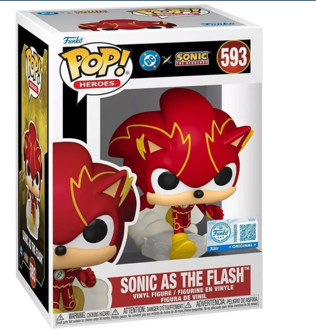 0082 - FUNKO - Heroes - Sonic - 593 - Sonic as the Flash