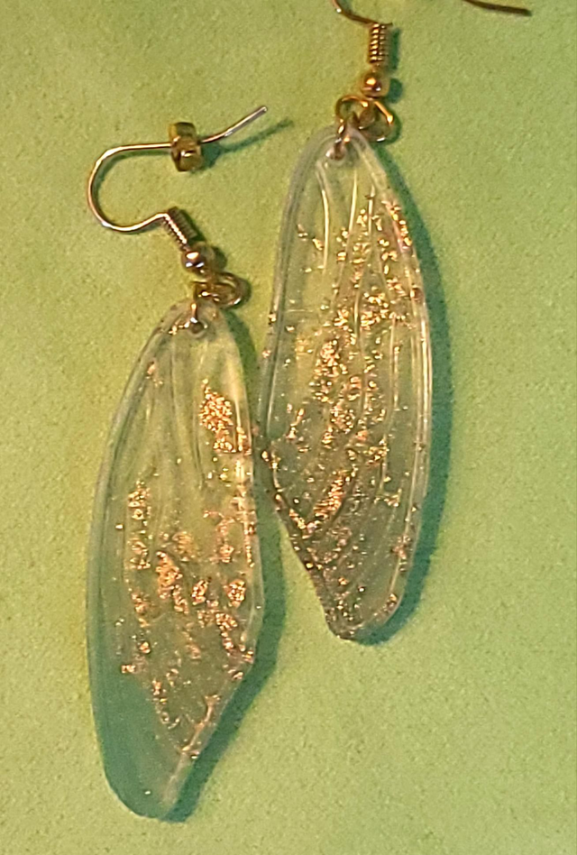 Bouclés d'oreilles ailes