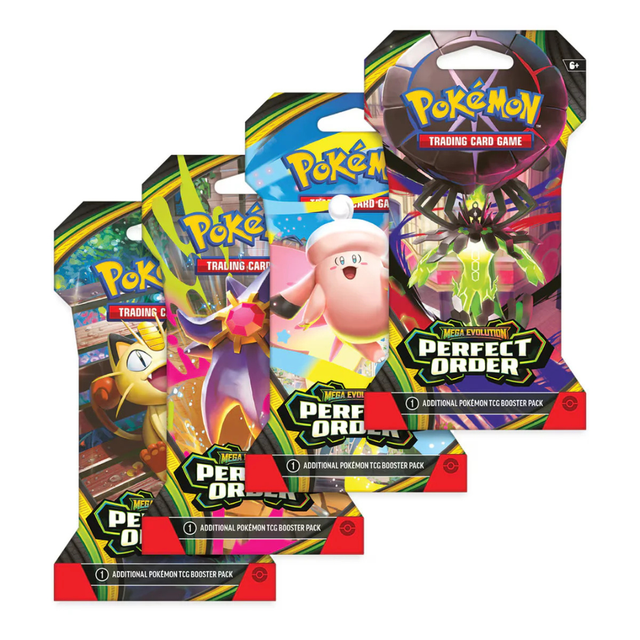 Pokémon TCG: ME3 Perfect Order - Sleeved Booster (julkaisu 27.3.2026)