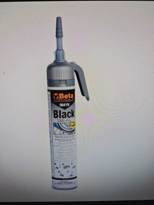 Sigillante siliconico nero resistente ad alta temperatura 9841n