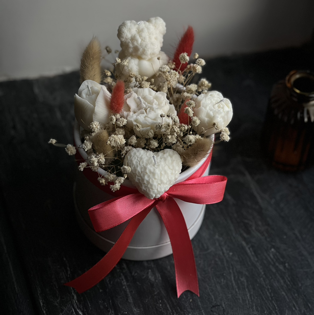 Box Fleuries - 5 bougies