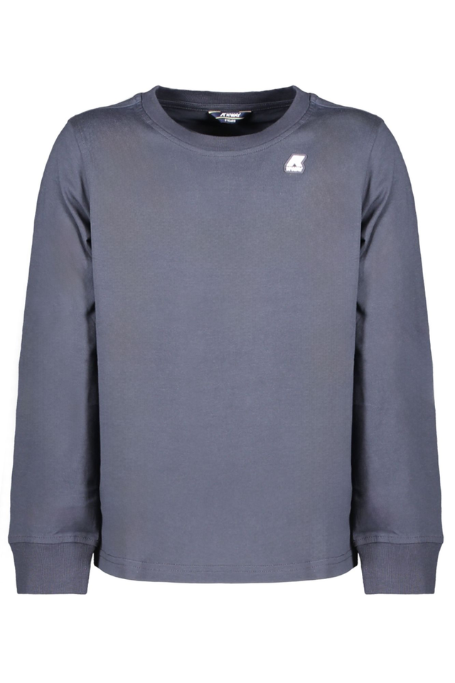 K-WAY T-SHIRT MANICHE LUNGHE BAMBINO BLU