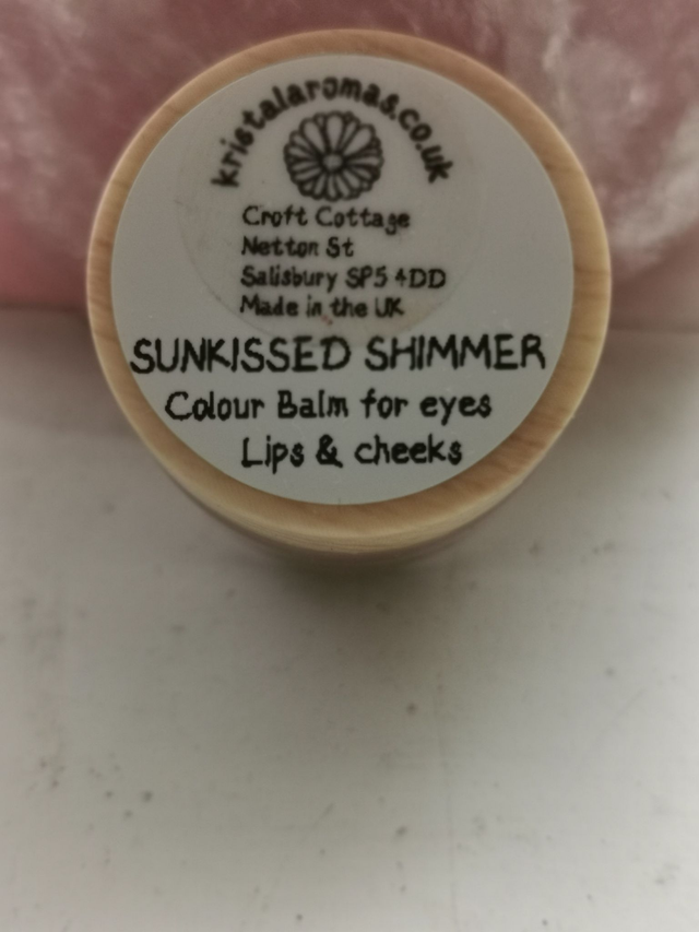Colour Balm Sunkissed Shimmer FROSTED GLASS (for lips, cheeks and eye lids) 10g WITH FREE BRUSH