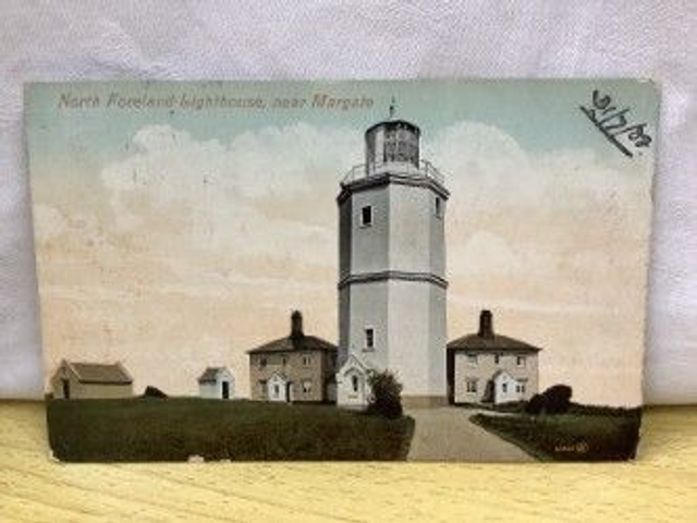 North Foreland Lighthouse, near Margate, Kent Posted 1908 Valentine Series Postcard. Our Ref No. R213 £2.50