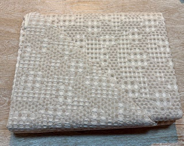 FUNDA NORDICA CAMA 90 CUADROS LINO 