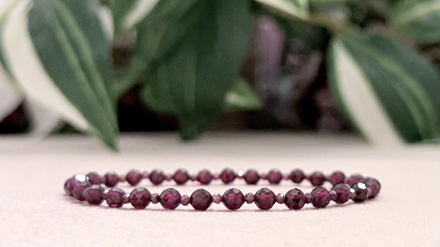 Bracelet | Grenat - Royal Luxe