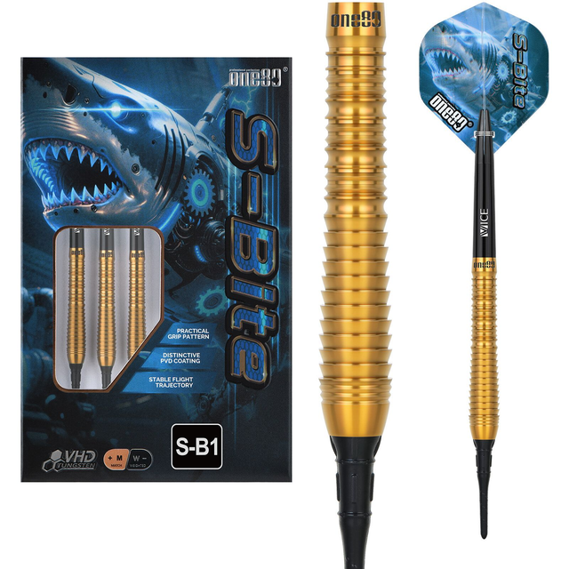 One80 Sbite-S B1 VHD 90% Tungsten Softdarts 20 g