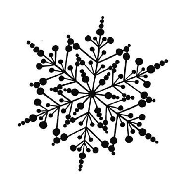 Stempel Stern gross 4x4cm