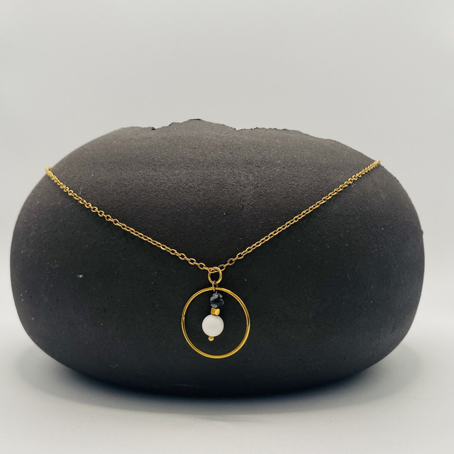 Collier Adèle - howlite