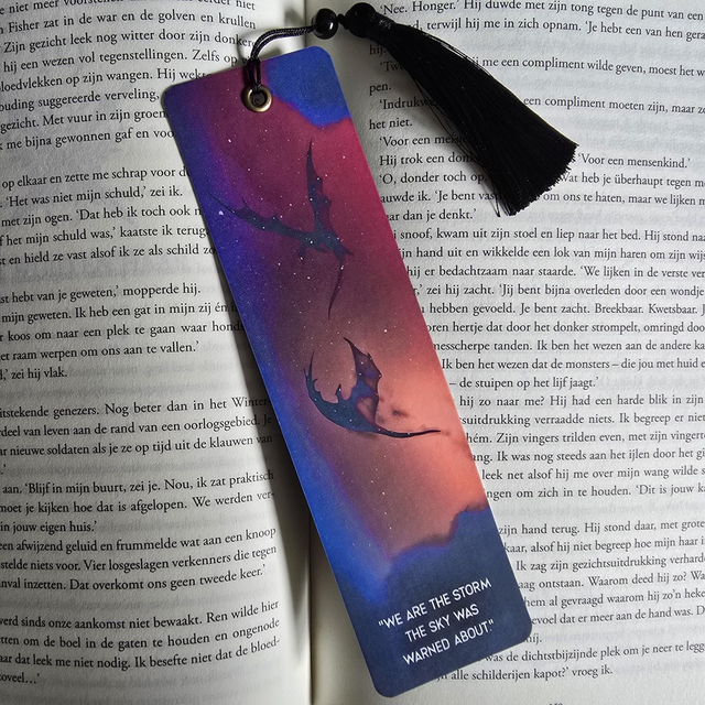 Romantasy Bookmark (Dragons)
