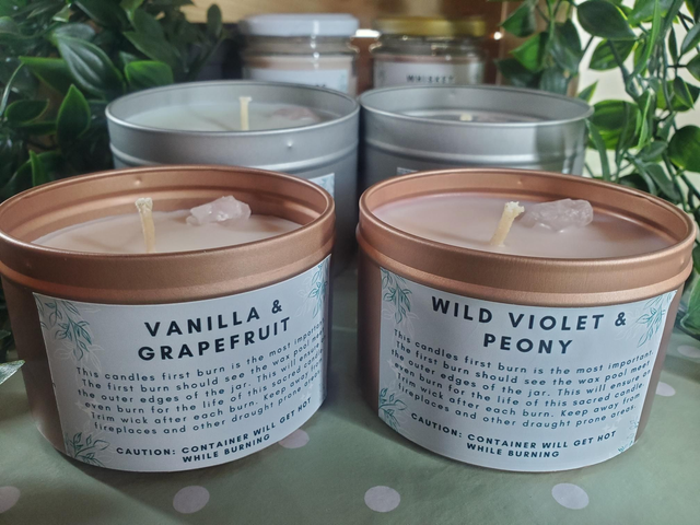 Vanilla & Grapefruit Soy Candle