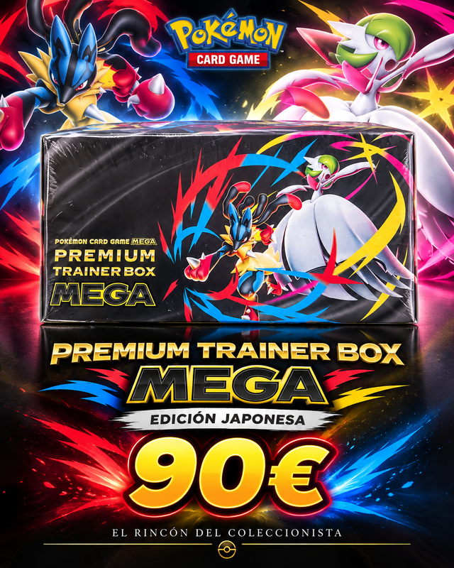 🔥 Pokémon Card Game MEGA – Premium Trainer Box MEGA 🔥