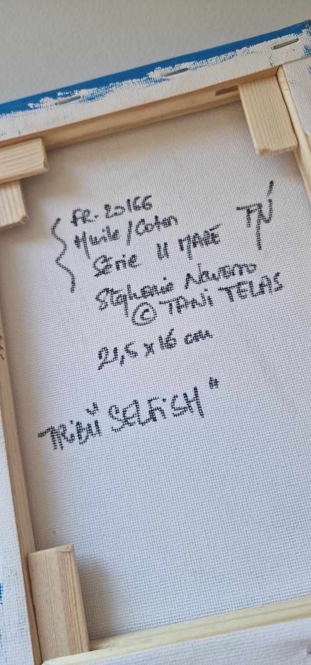 Huile sur toile | LA TRIBU SEL-FISH