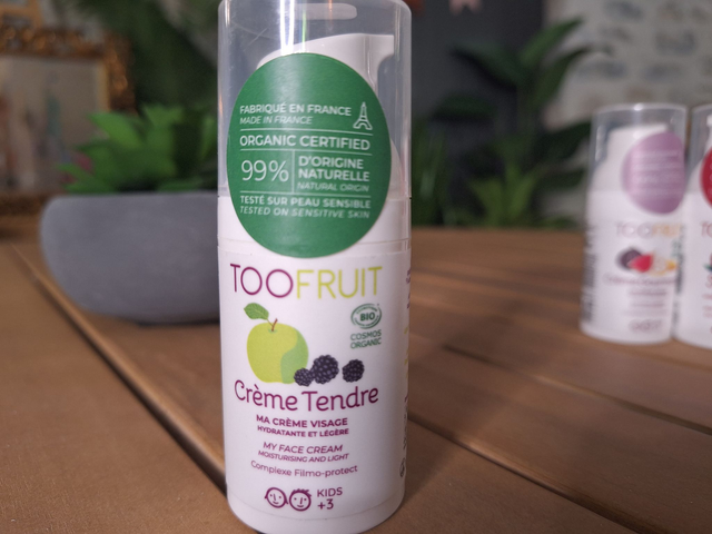 TOOFRUIT - Crème Tendre Crème visage HYDRATE | PROTÈGE 30 ml