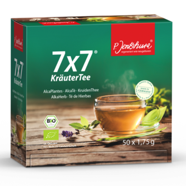 Jentschura 7x7 KräuterTee 50 x 1,75g Packung