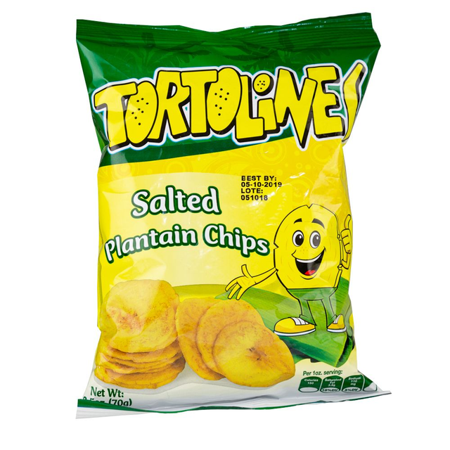 Platanos Chip Salado Tortolines 85gr