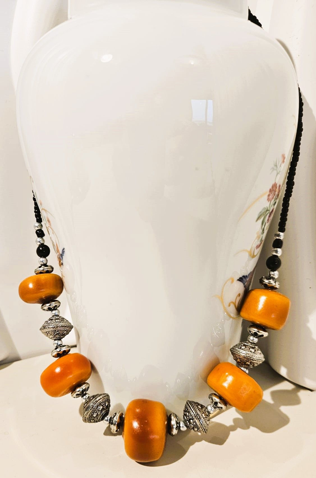 Collier "Amazigh" marocain ethnique fait à la main