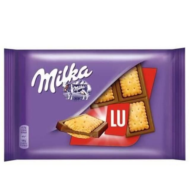 Milka Biscuit Tablette De Chocolat 35g