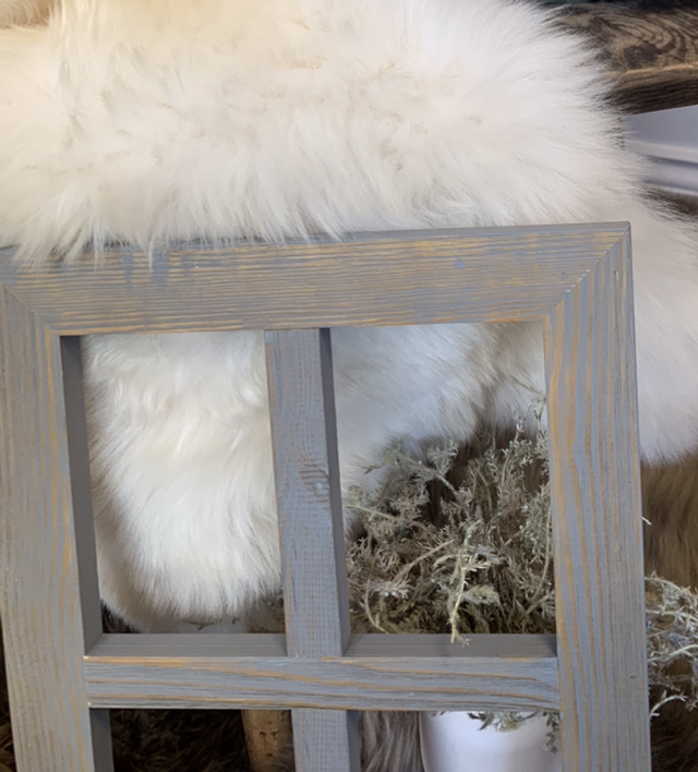 Window Pane Farmhouse Frame