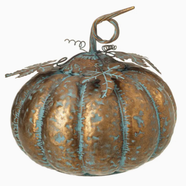 Meduim Metal Pumpkin 