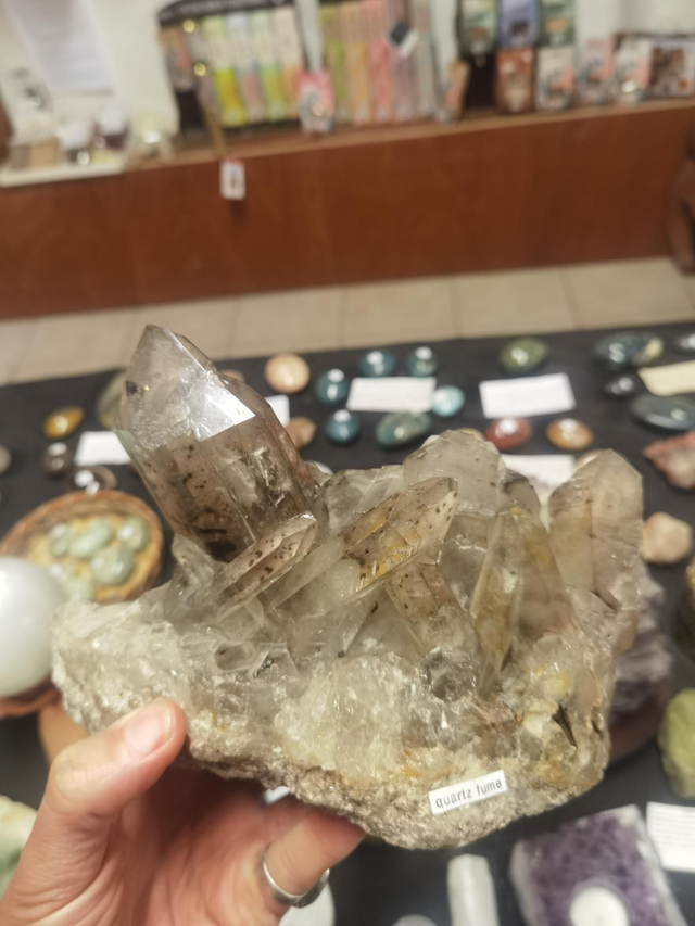 Cristal de roche fumé - Libération des addictions