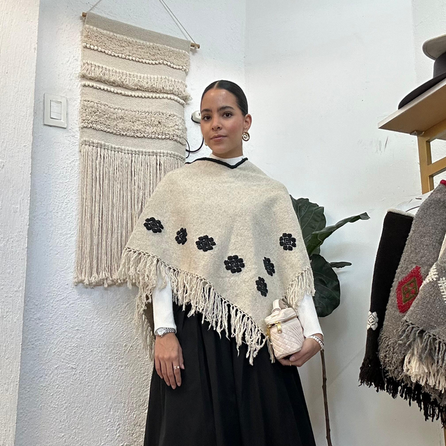 Poncho lana 