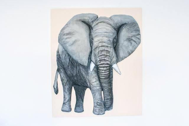 Craft Kit Make Your Own Elephant 3D Picture