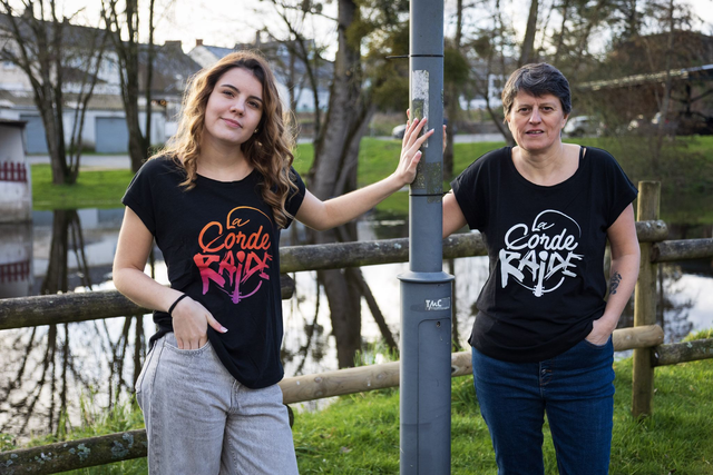 T-shirt Femme Coupe Loose La Corde Raide