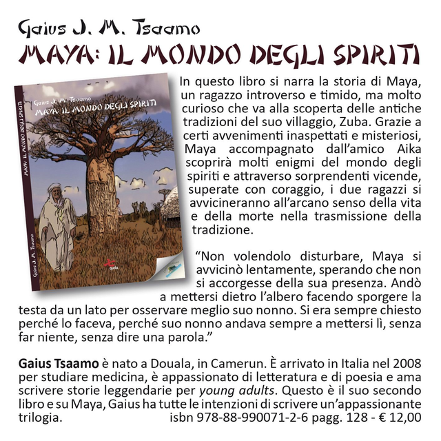 Gaius Tsaamo, "Maya: il mondo degli spiriti", qudulibri 2016