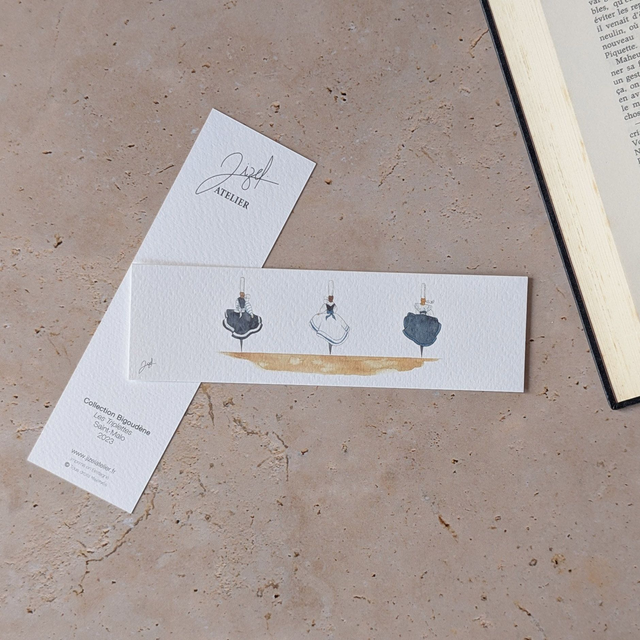 Marque-page - Bigoudène - Triplettes