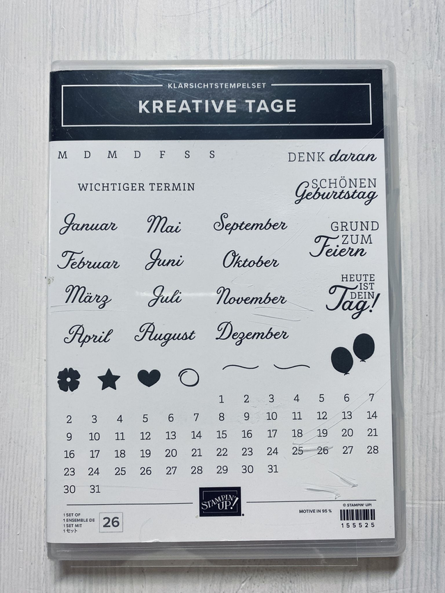 Kreative Tage (Stempelset Klarsicht)