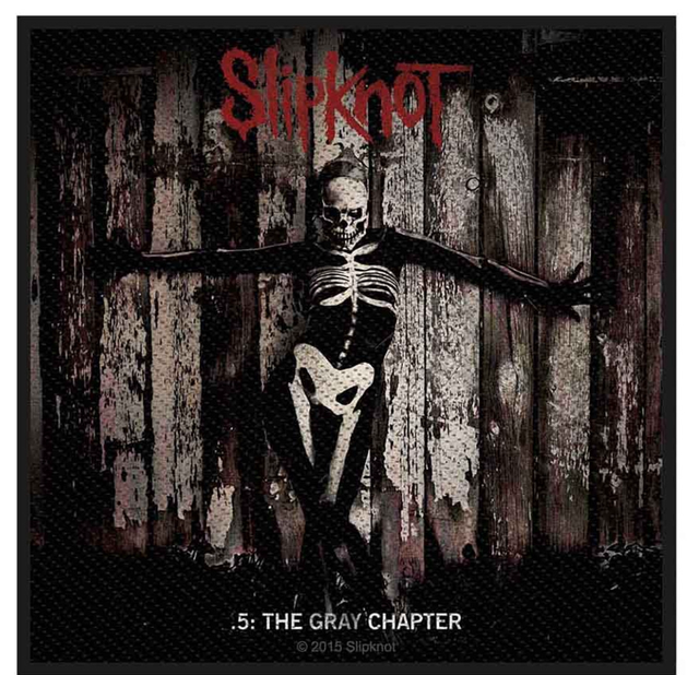 Slipknot Standard Patch: .5: The Gray Chapter