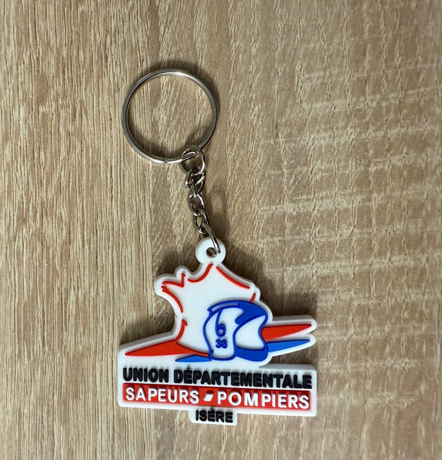 Porte-clé UDSP38 en pvc