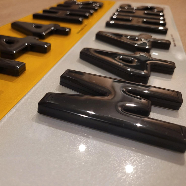 6mm Black 4D with Black Gel