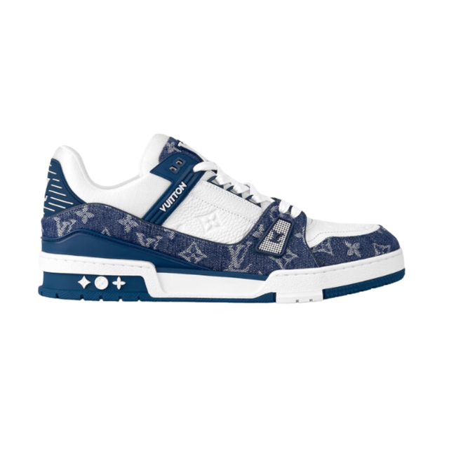 Louis Vuitton LV Trainer Limited Co-Branded, white-blue