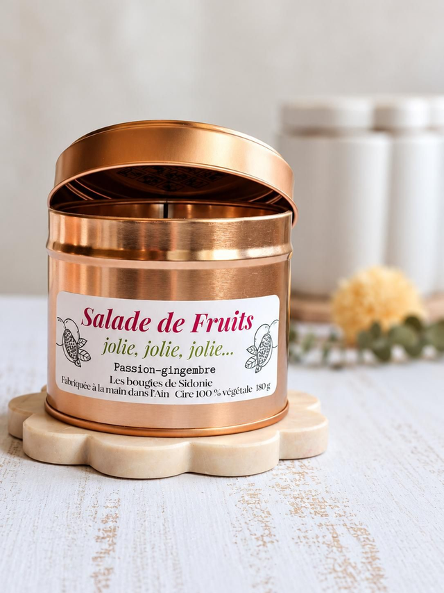 Bougie Passion Gingembre 